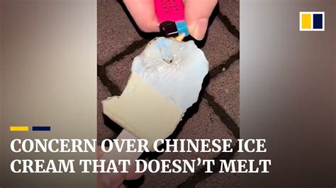 chinese ice cream never melts